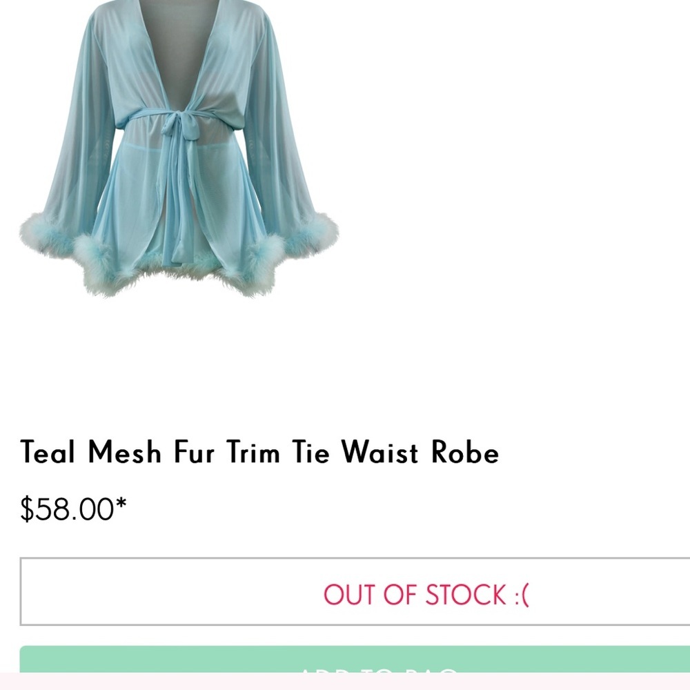 PRETTY LITTLE THING ROBE - Picture 6 of 7